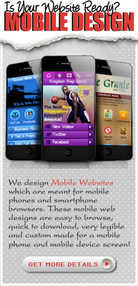 Mobile Website Design
