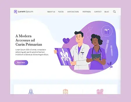 Healthcare Website Design | Envisager Studio