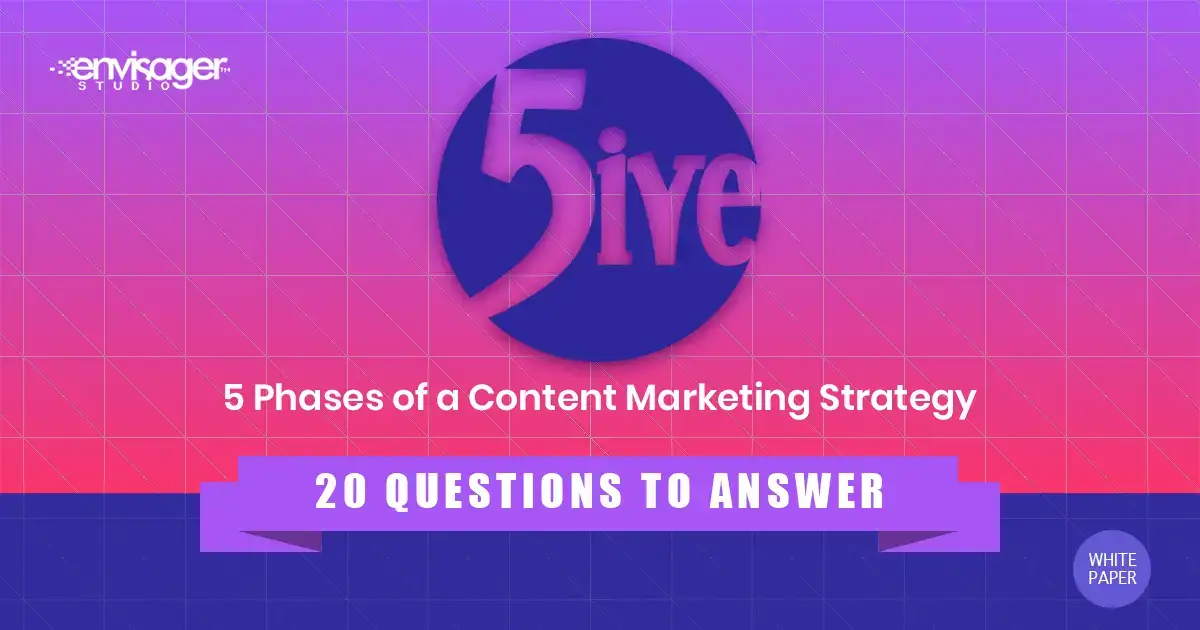 5 Phases Of A Content Marketing Strategy | Envisager Studio
