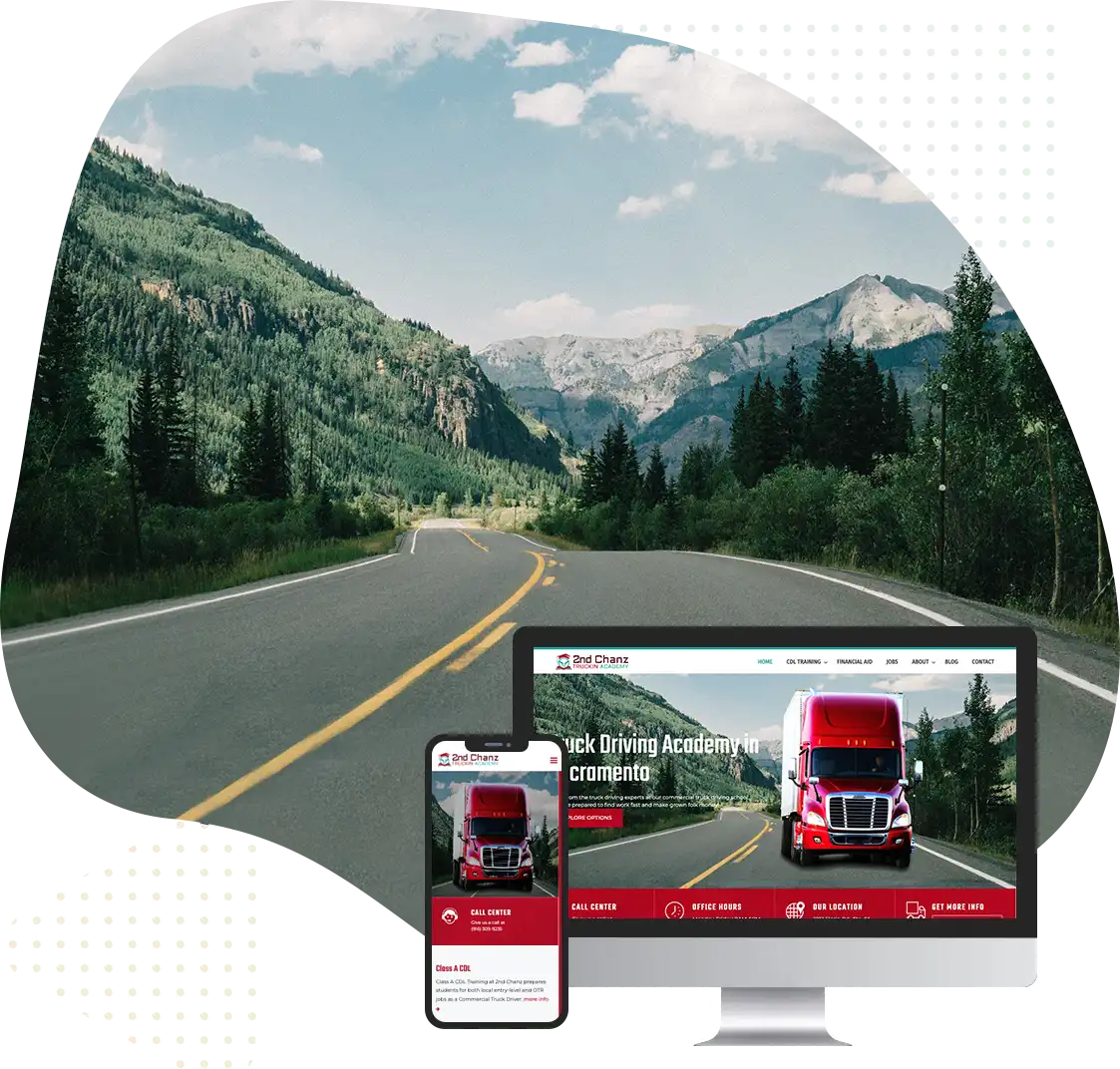 Trucking Website Design San Diego | Envisager Studio