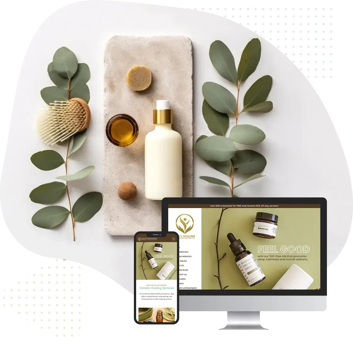 Website Design for Wellness Salon | Envisager Studio