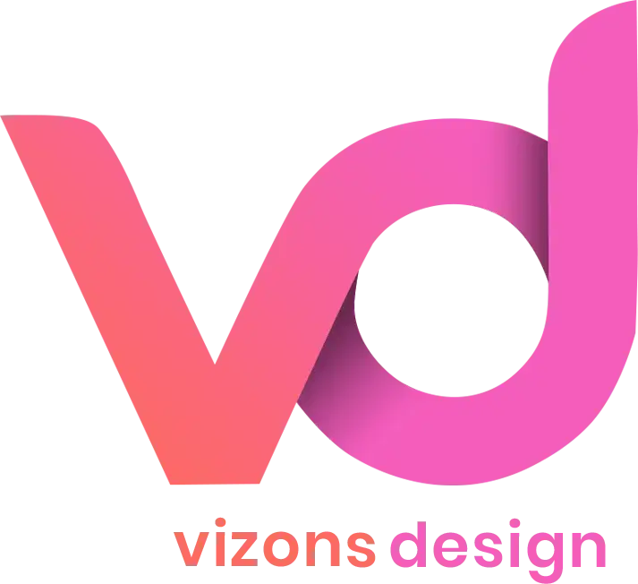 Logo Design for Vizons Design company in San Diego