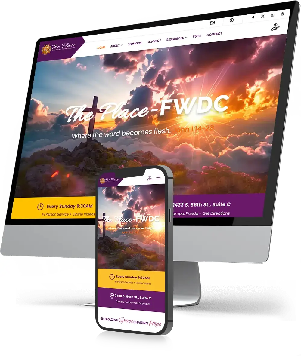 Church Website Design Company | Envisager Studio