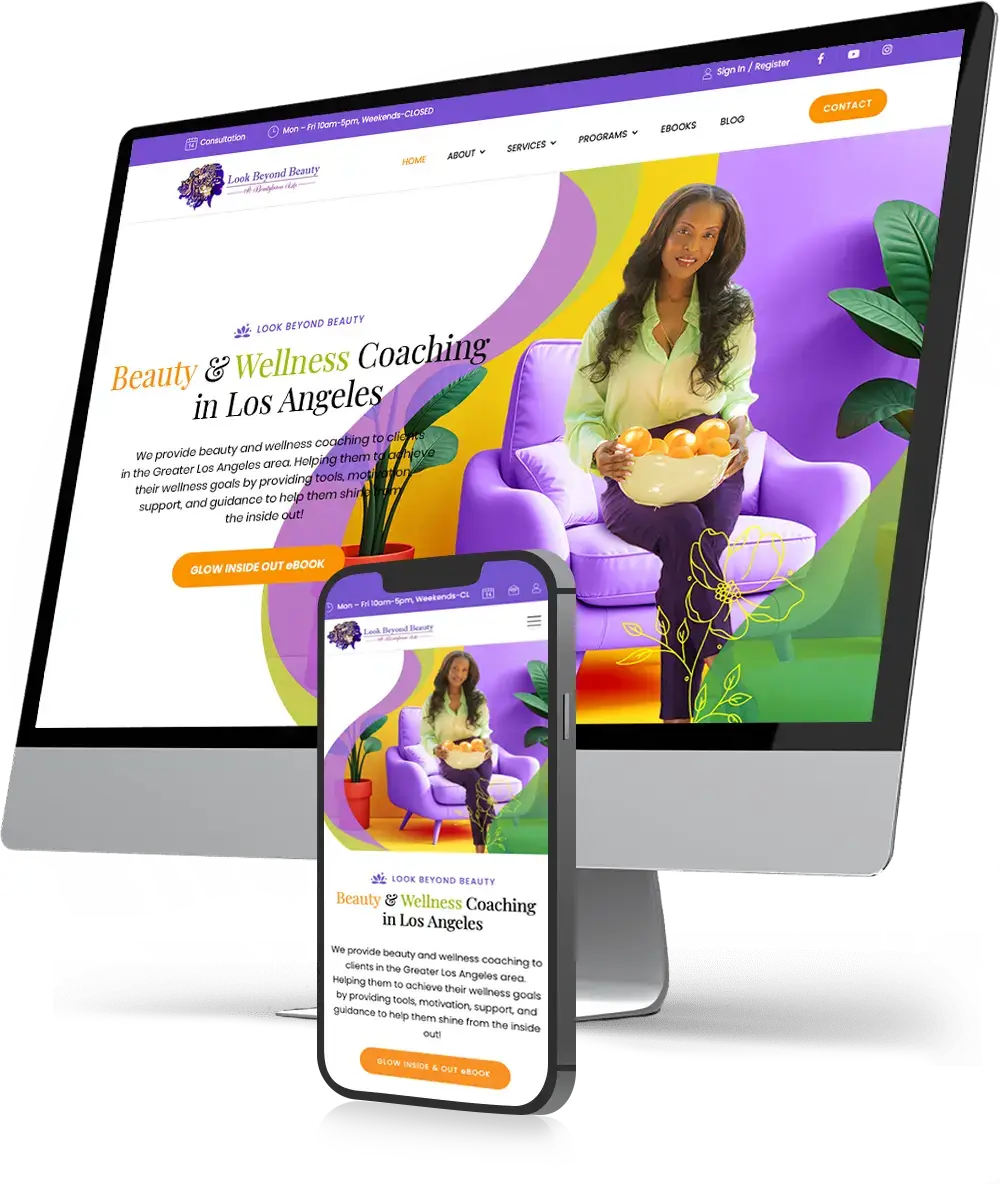 Wellness Coach Website Design | Envisager Studio