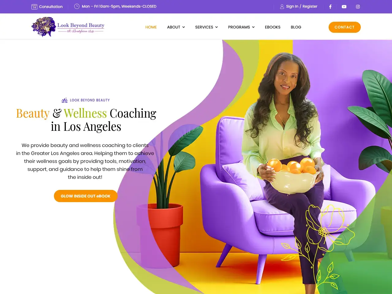 Wellness Coach Website Design | Envisager Studio