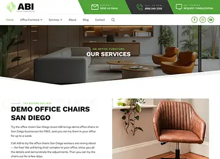 Best Office Furniture Websites by Envisager Studio San Diego